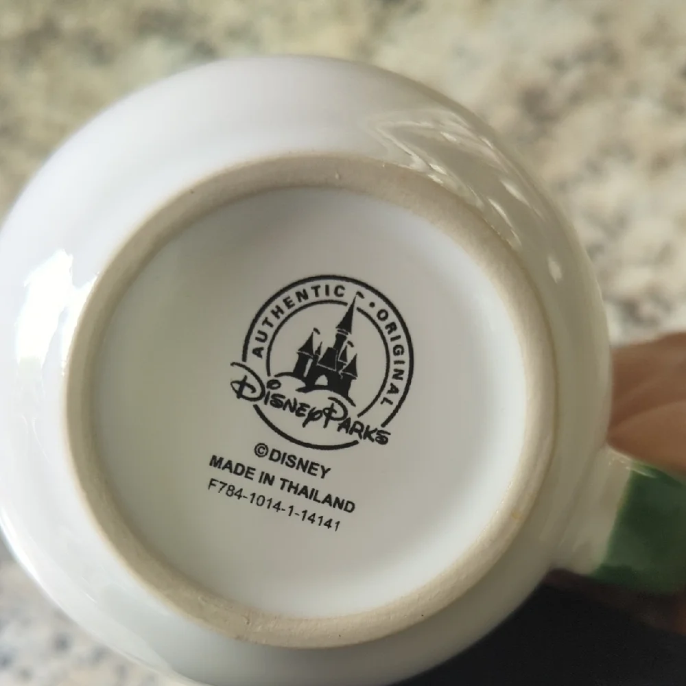 Green and White Character Mug - Picture 3 of 3